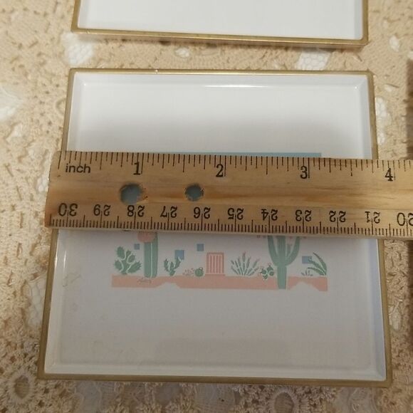 Southwestern Coasters by Otagiri, S/6 VINTAGE - Picture 4 of 7